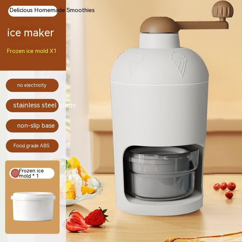 Premium Manual Ice Crusher Household Small Ice Crushing Stall Hand Ice Breaking Ice Maker
